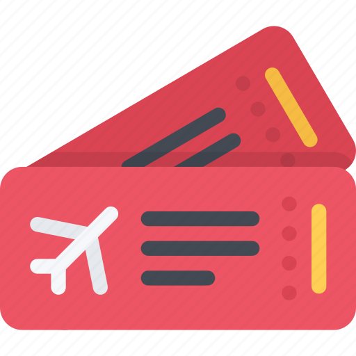 Airplane, tickets, plane, flight, travel, bag, shopping icon - Download on Iconfinder