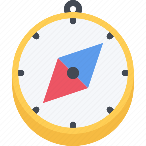 Compass, navigation, arrow, up, direction, pin, location icon - Download on Iconfinder