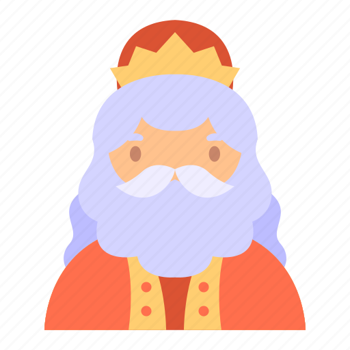 Melchior, king, persia, gold, magi, star, three wise men icon - Download on Iconfinder