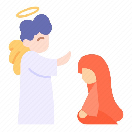 Messenger, gabriel, angel, holy, christian, faith, heaven icon - Download on Iconfinder