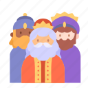 three wise men, wise man, gaspar, balthazar, melchior, gift, king, crown, myrrh