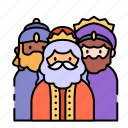 three wise men, gaspar, balthazar, melchior, gift, king, gold, myrrh, frankincense