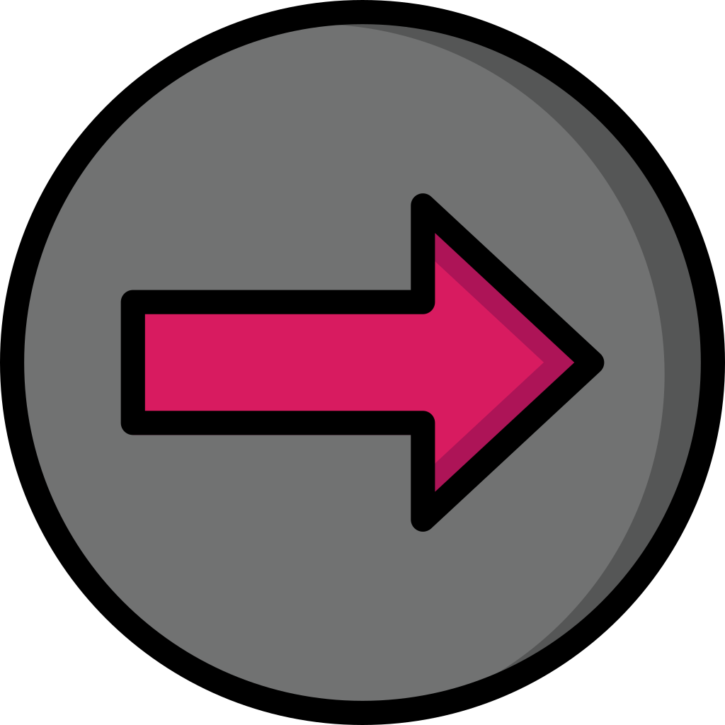 Right on the button. Кнопка назад. Иконка следующая страница.