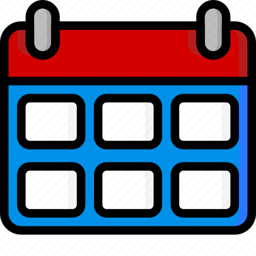 Calendar, color, controls, essentials, ultra, user icon - Download on Iconfinder