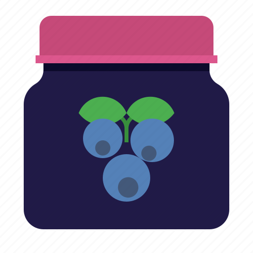 Canned-berries, berry, bilberry, preservation icon - Download on Iconfinder