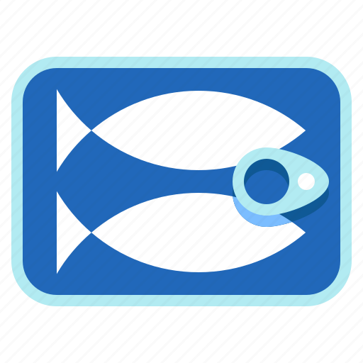 Canned-fish, fish, preservative, sea-food icon - Download on Iconfinder