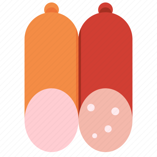Wurst, boiled sausage, food, foodstuff icon - Download on Iconfinder