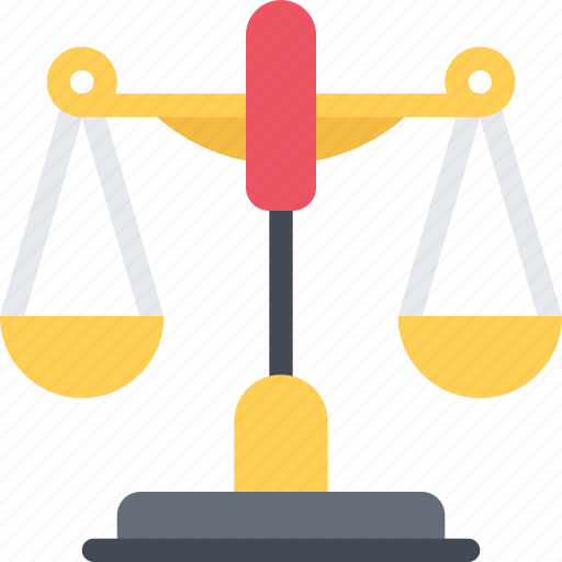 Scales, balance, law, police, justice, court, judge icon - Download on Iconfinder