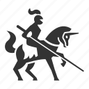 chevalier, knight, lance, warhorse, warrior, middle ages, warlord