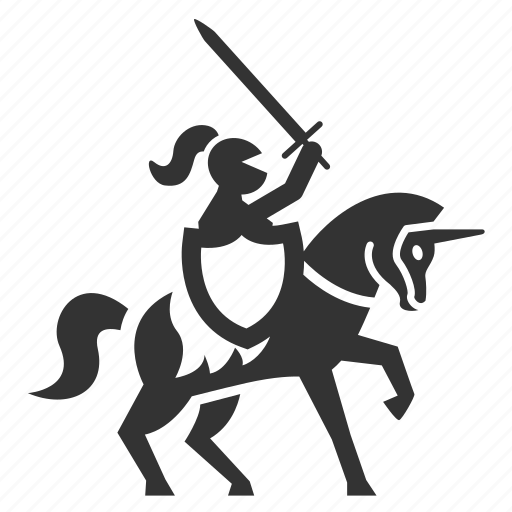 Battle, chevalier, knight, war, warhorse, warrior, medieval icon - Download on Iconfinder