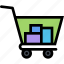 basket, buy, cart, shopping, trolley 