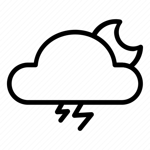 Cloud, storm, weather1 icon - Download on Iconfinder