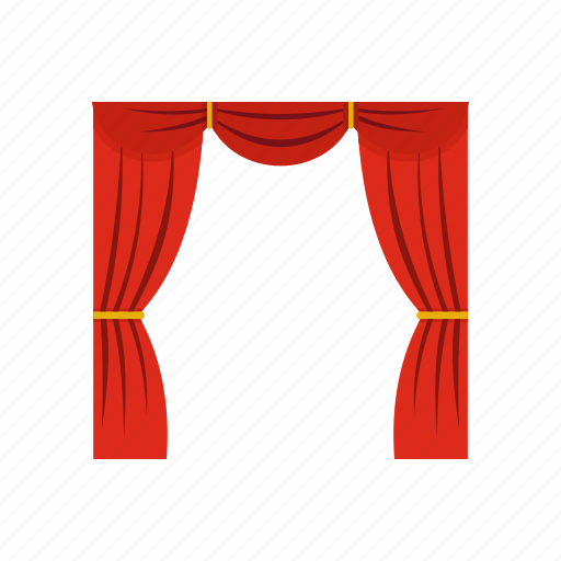 Backdrop, cinema, curtain, performance, show, stage, velvet icon - Download on Iconfinder