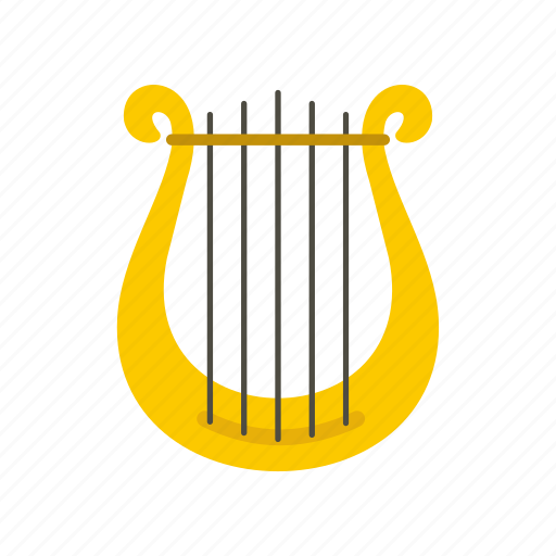 Ancient, concert, harp, instrument, music, musical, string icon - Download on Iconfinder