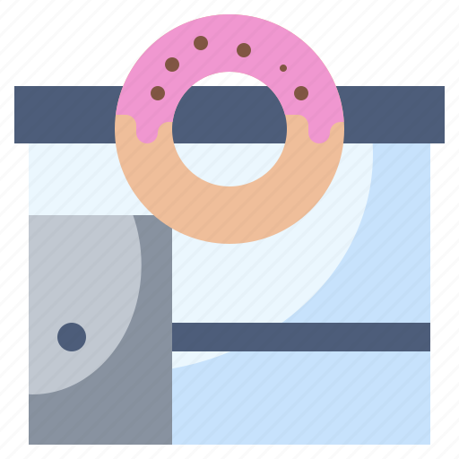 Bakery, building, donut, food, shop, sugar icon - Download on Iconfinder