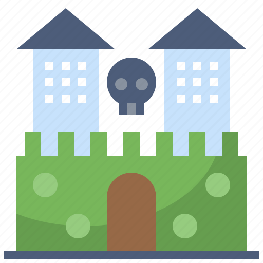 Spooky, entertainment, castle, fun, halloween, skull icon - Download on Iconfinder