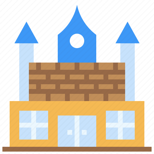 Building, construction, haunted, house, medieval, monument icon - Download on Iconfinder