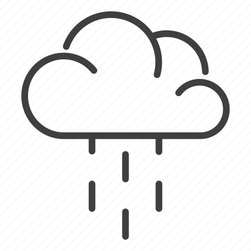 Drooling, forecast, rain, rain icon, small rain, weather icon - Download on Iconfinder