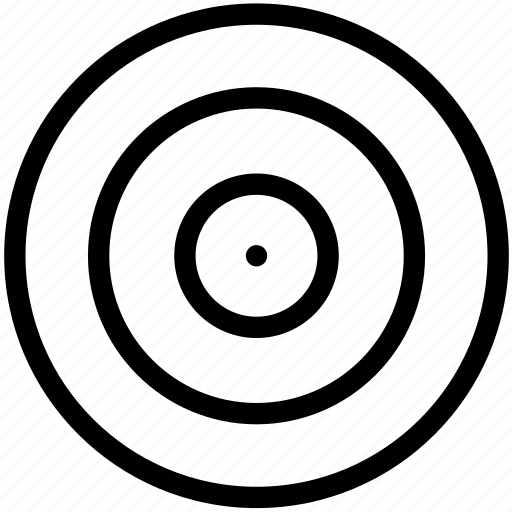 Circles, target, circular, round, shape icon - Download on Iconfinder