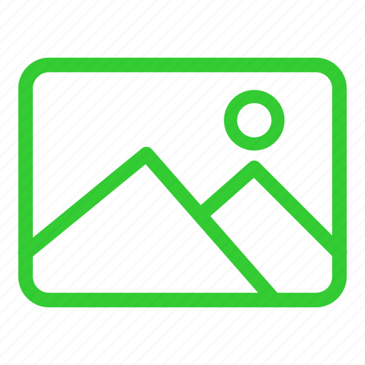 Green, gallery, image, photo, photography, photos icon - Download on Iconfinder