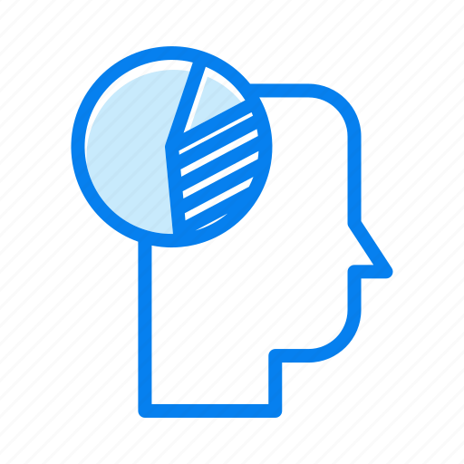 Diagram, graph, head, thinking icon - Download on Iconfinder