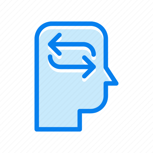 Head, refresh, reload, thinking icon - Download on Iconfinder