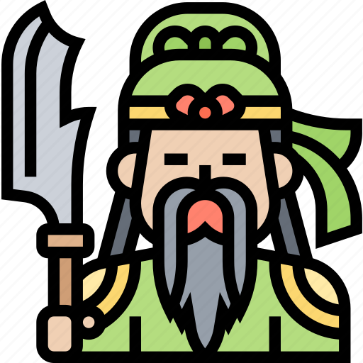 Guan, yu, god, warrior, historical icon - Download on Iconfinder