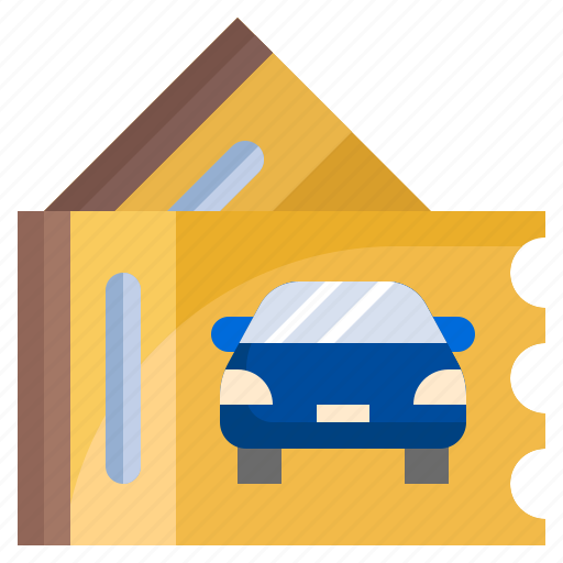 Car, ticket, coupon, automobile, transport icon - Download on Iconfinder