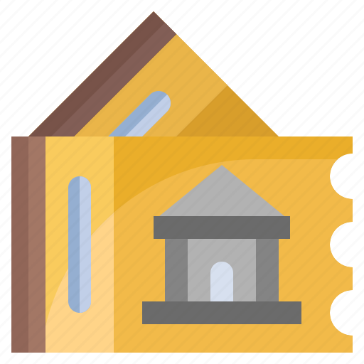Museum, ticket, coupon, buildings, landmark icon - Download on Iconfinder