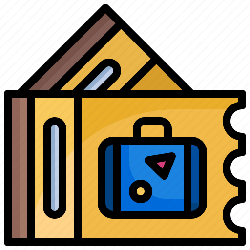 Travel, ticket, coupon, suitcase, baggage icon - Download on Iconfinder