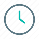 clock, date, time, icon