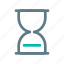hourglass, sand, watch, icon 