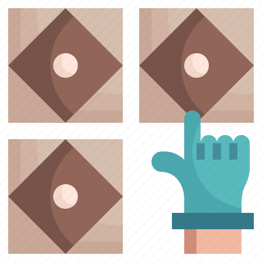 Tiled3, floor, tile, construction, tools, hand icon - Download on Iconfinder