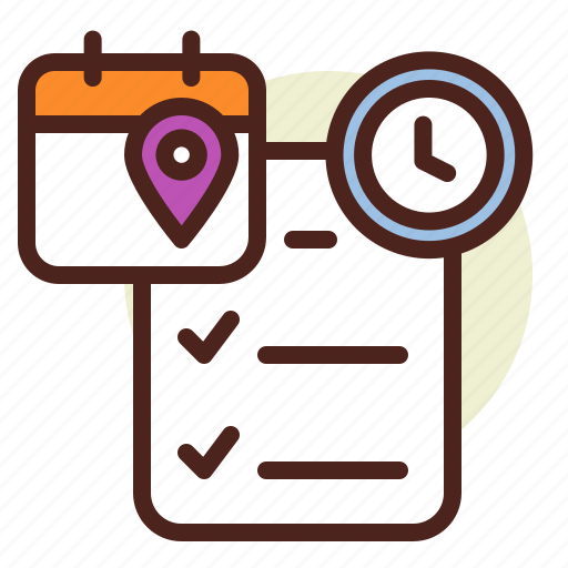 Clock, completed, schedule, task, time icon - Download on Iconfinder