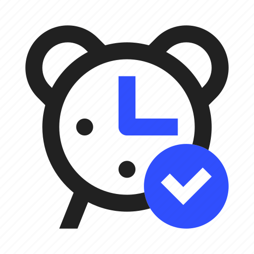 Alarm, check, clock, schedule, time, timer, watch icon - Download on Iconfinder