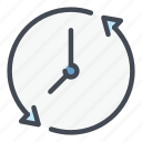 time, clock, watch, rotate, rotation, refresh, update