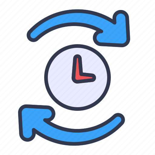 Reply, time, set, clock, timer, watch icon - Download on Iconfinder