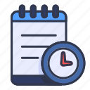 document, time, clock, file