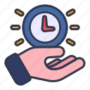 hand, time, clock