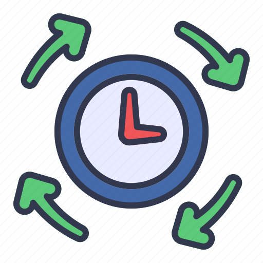 Recycle, time, clock, watch, timer icon - Download on Iconfinder