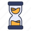 hourglass, time, clock, watch, timer, alarm 