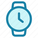wrist watch, watch, smartwatch, clock, hand-watch, wristwatch, time
