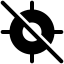 location, target, gps, bullseye, marker, navigation, crosshairs, off, block 