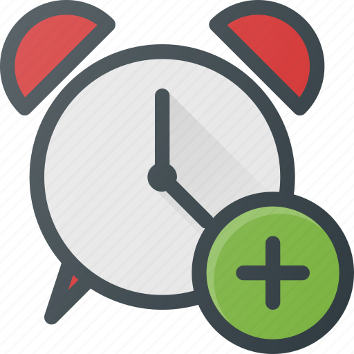 Add, alarm, clock, set, time icon - Download on Iconfinder