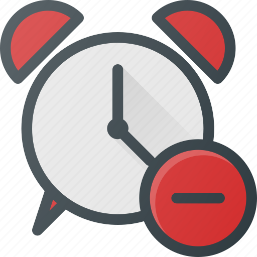 Alarm, clock, disable, remove, time icon - Download on Iconfinder