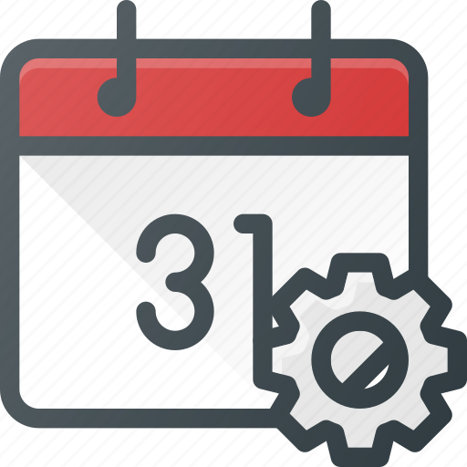 Calendar, event, settings, time icon - Download on Iconfinder