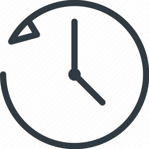 Anti, clockwise, set, time, turn icon - Download on Iconfinder