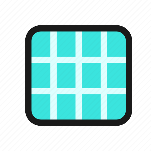 Month, monthly, calendar, view, table, row, column icon - Download on Iconfinder