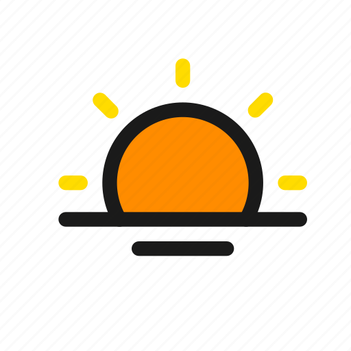 Sunrise, sun, rise, morning, dawn, daybreak, day icon - Download on Iconfinder