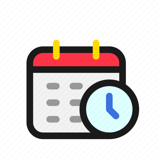 Time, date, calendar, agenda, event, reminder, planner icon - Download on Iconfinder